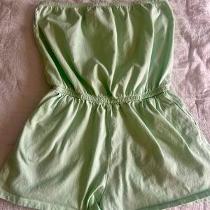 beautiful mint green romper!